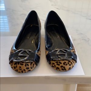 Leopard Franco sarto flats